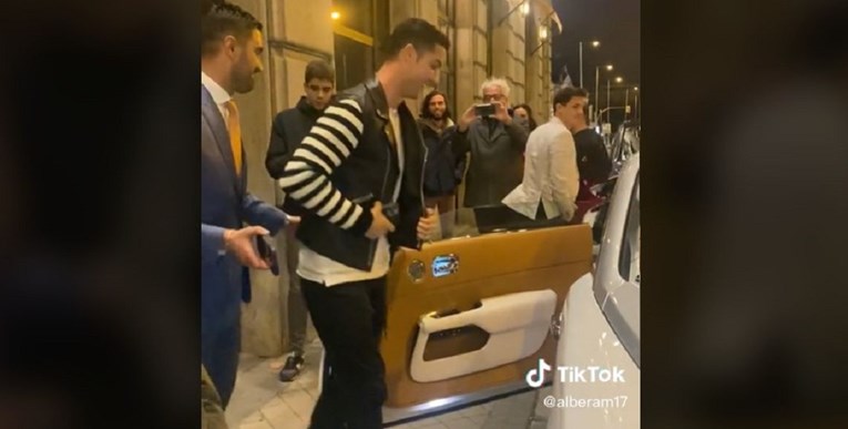 Ronaldo uhvaćen u izlasku u Madridu. Video poharao društvene mreže