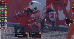 VIDEO Sulud niz legende Moto GP-a. Marquez pao čak peti put ovog vikenda