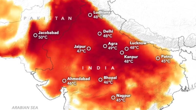 Temperature iznad 45°C: Ovi dijelovi svijeta postaju prevrući za život