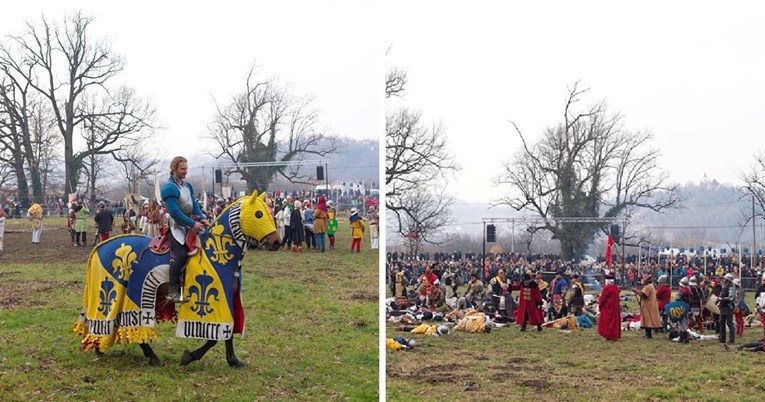 FOTO Rekonstrukcija Seljačke bune u Donjoj Stubici: Pogledajte napad na Tahijev grad