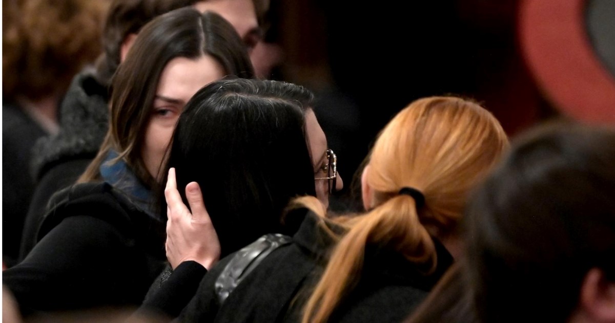 Massimova supruga Eni i kći Mirna u suzama stigle na komemoraciju