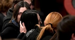 Massimova supruga Eni i kći Mirna u suzama stigle na komemoraciju