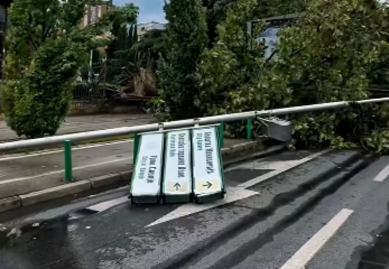 VIDEO Skoplje pogodilo jako nevrijeme, šteta je ogromna