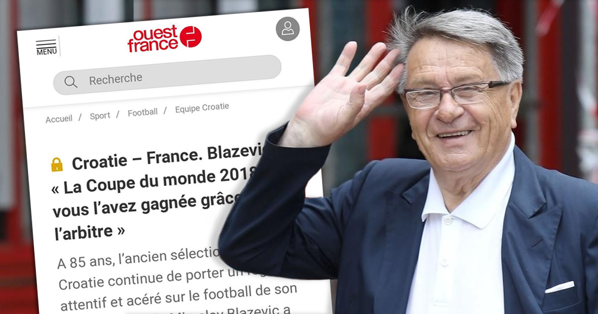 Francuzi napravili intervju s Ćirom: "U Rusiji ste nas pobijedili zbog suca"