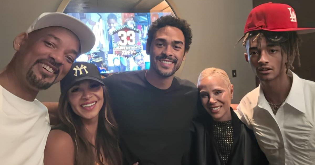 Will Smith pozirao s bivšom i sadašnjom suprugom na sinovom rođendanu