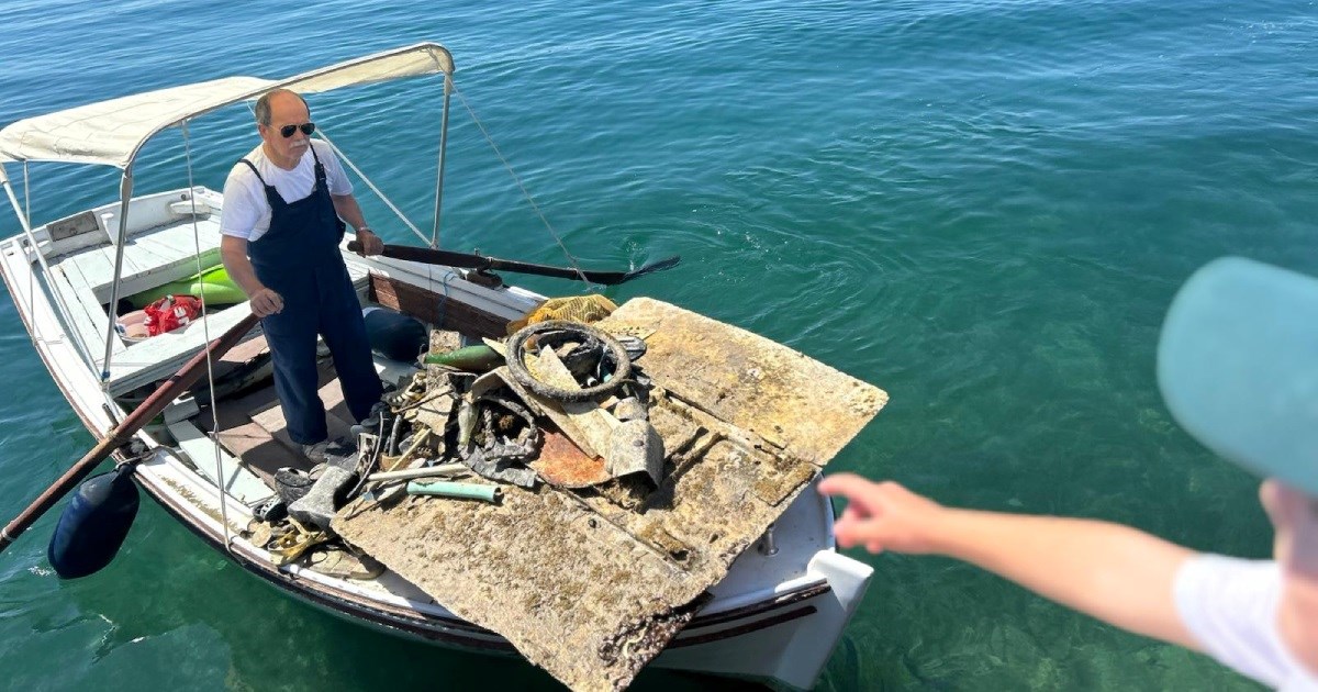 FOTO Kaštelani 21. godinu zaredom čistili podmorje, prikupljeno oko tonu i pol otpada