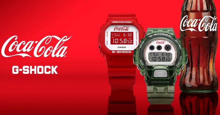 Ovako izgledaju novi G-Shock x Coca-Cola satovi. Ljudi pišu: Zeleni je kul