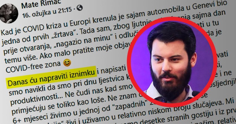Mate Rimac: Oko covida mi je ključan izvor informacija Nenad Bakić