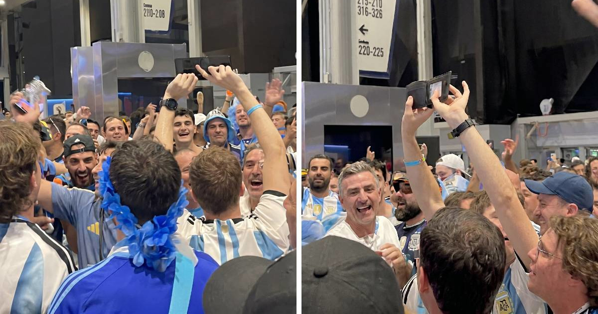 Navijač izgubio novčanik, ono što su Argentinci napravili oduševilo je internet