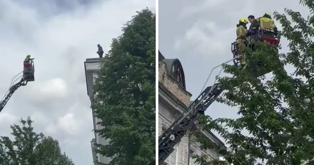 VIDEO Slovenski zastupnik htio skočiti sa zgrade: "Ono što rade nije ispravno"