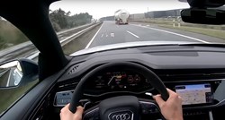 VIDEO Hrabrost ili ludost? Natjerao Audi na autocesti preko 300 km/h