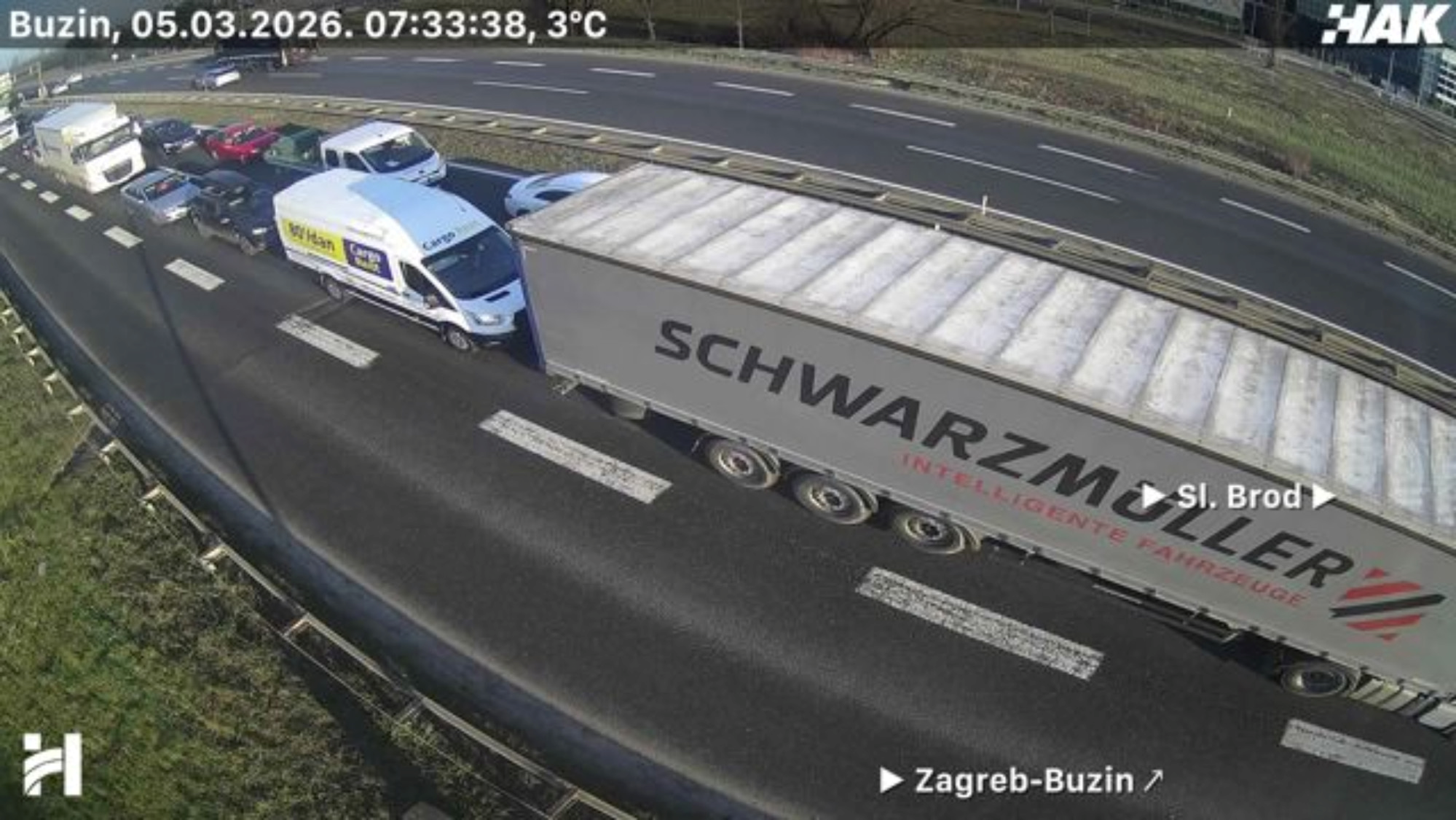 Nesreća na A1 prema moru, stvorila se velika kolona. Gužva i na zagrebačkoj obilaznici.