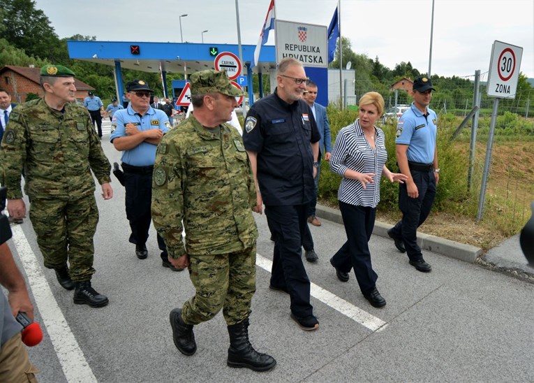 Kolinda na granici: Policija prema migrantima postupa humano, ovdje se brani EU