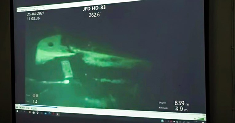 Pronađena olupina, nestala podmornica se raspala na tri dijela