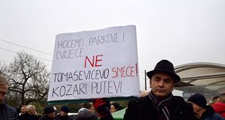 Prosvjed građana u Resniku: Razumijemo Jakuševčane. Ni mi ne možemo otvoriti prozore