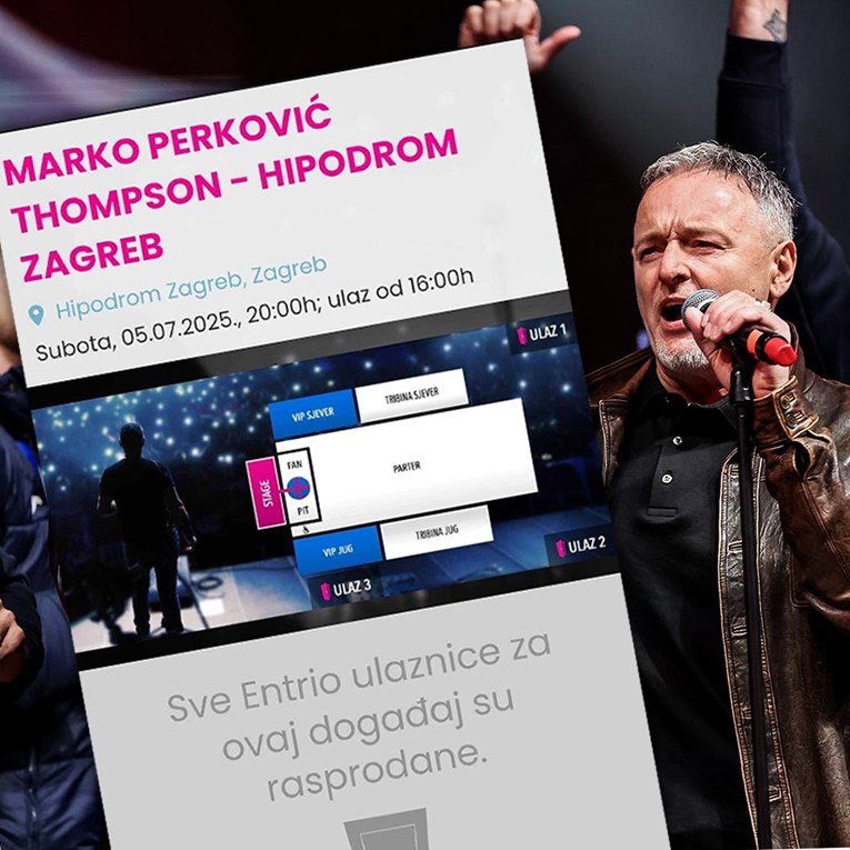 Prodane sve karte za Thompsona. Entrio: Bit će preko pola milijuna ljudi na Hipodromu