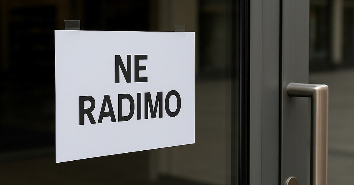 Promjene zbog koncerta: Terra Organica zatvorena, Znanje radi skraćeno