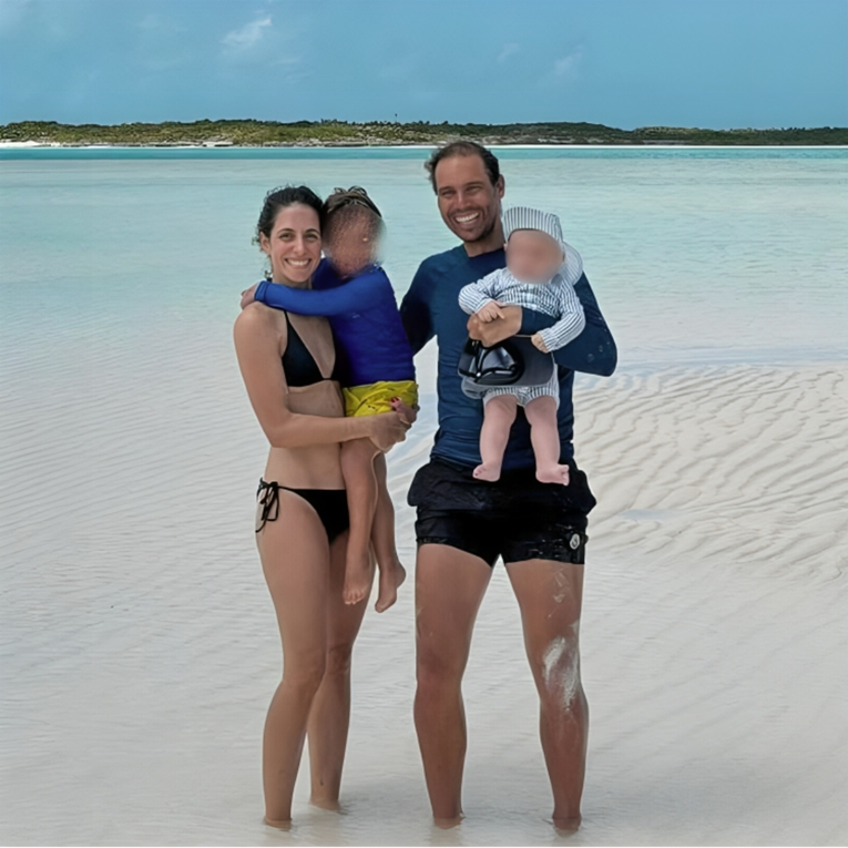 Rafael Nadal podijelio fotke sa suprugom i sinovima, pozirali su na Bahamima