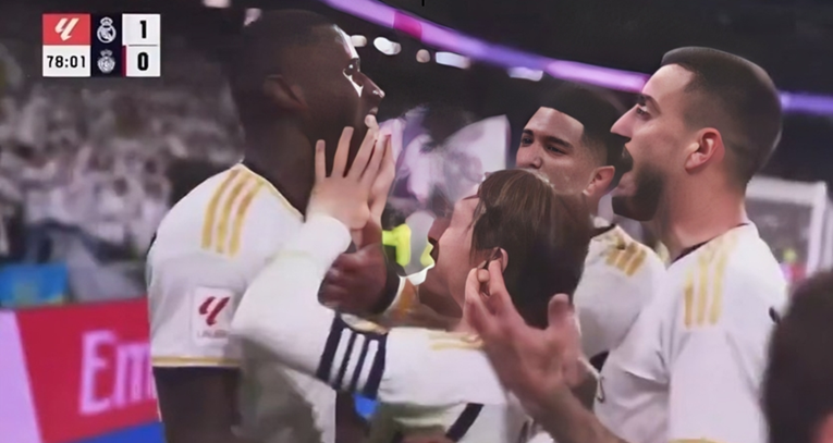 Pogledajte što je Modrić napravio Rudigeru kod proslave gola