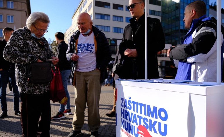 Zastupnik Suverenista: Prikupili smo 157 tisuća potpisa za referendum o uvođenju eura