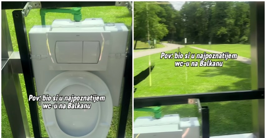 VIDEO Ovaj javni WC u Slavoniji totalni je hit na internetu, jasno je i zašto