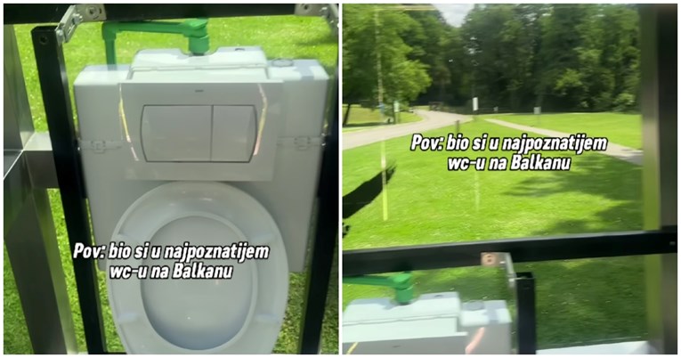 VIDEO Ovaj javni WC u Slavoniji totalni je hit na internetu, jasno je i zašto 