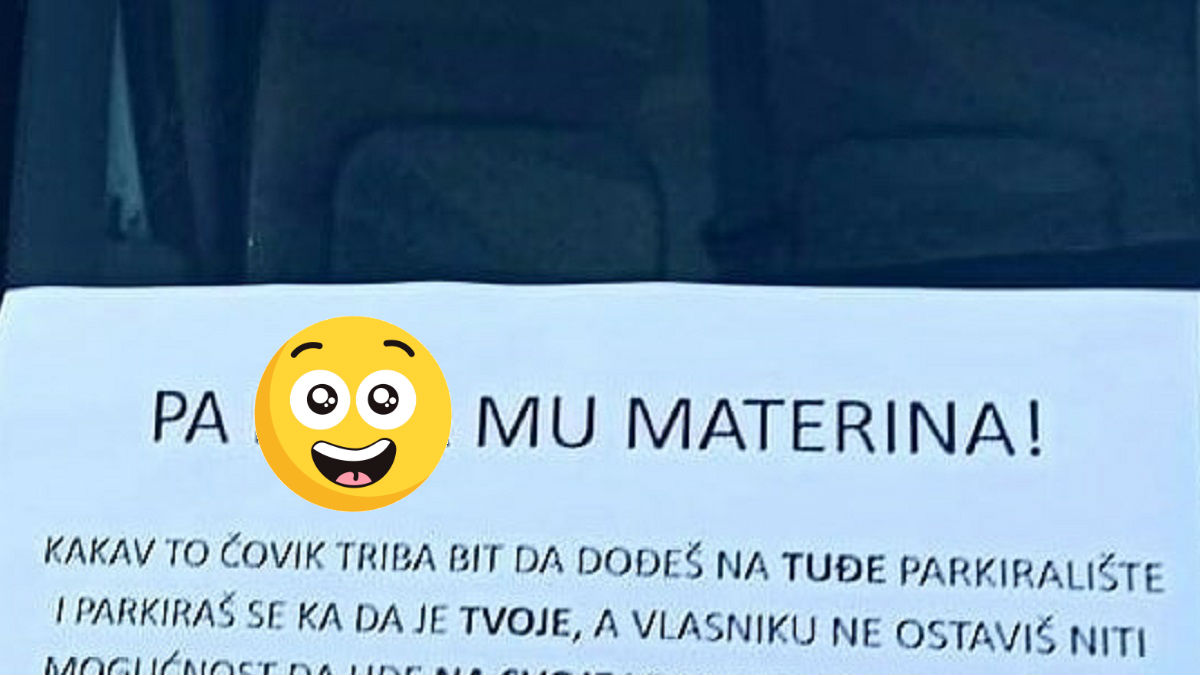 Poruka bijesnog Dalmatinca apsolutni je hit na Fejsu: "Kakav to čovik triba bit..."