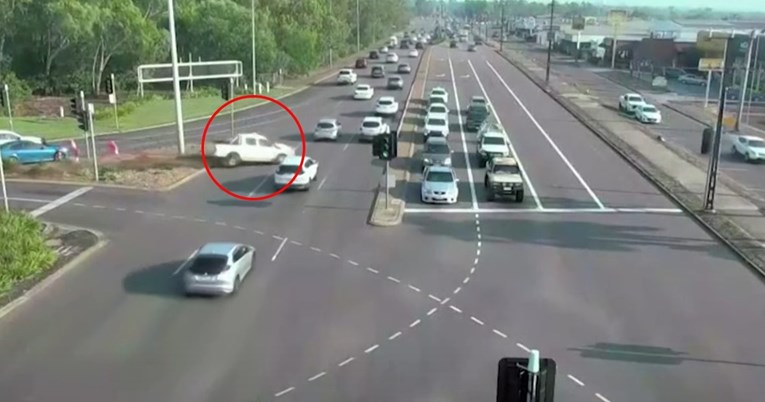 VIDEO Vozačica presjekla sedam prometnih traka. Preživjela je