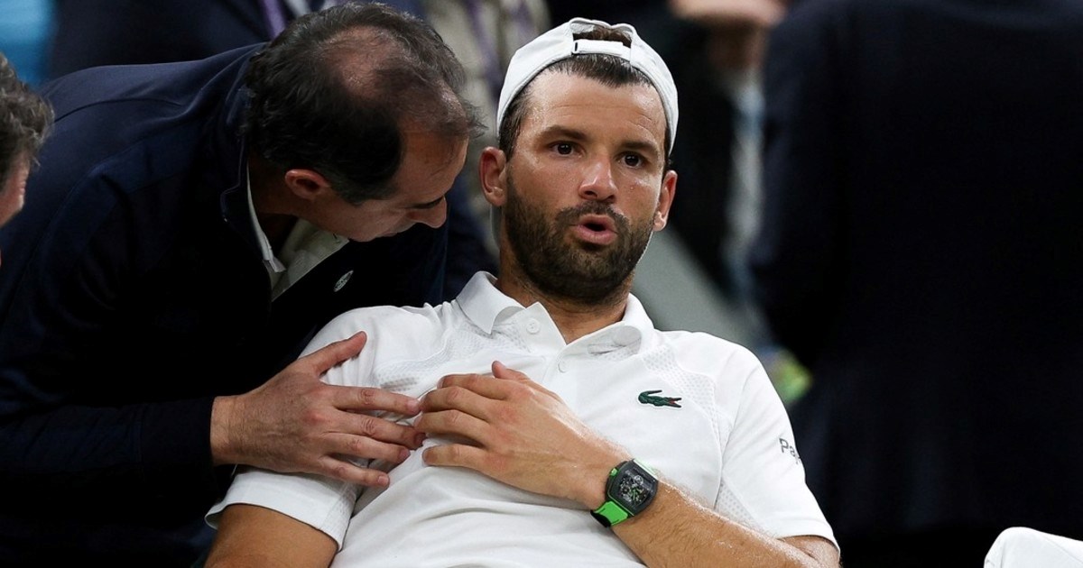 VIDEO Drama na Wimbledonu. Dimitrov bio na pragu senzacije pa u suzama predao meč