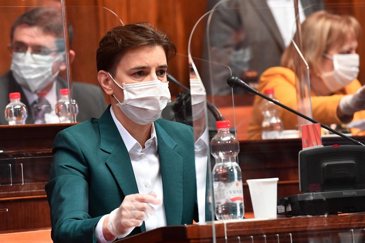 Srpska premijerka najavila ukidanje izvanrednog stanja, broj oboljelih i umrlih pada