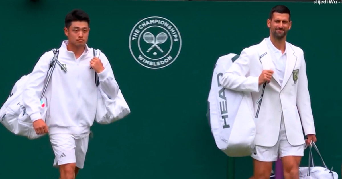 Đoković u sakou došao na prvi meč Wimbledona. Evo zašto