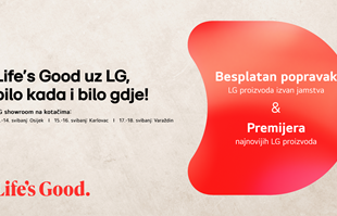 LG pokreće kampanju "Life's good uz LG – uvijek i svuda s vama"