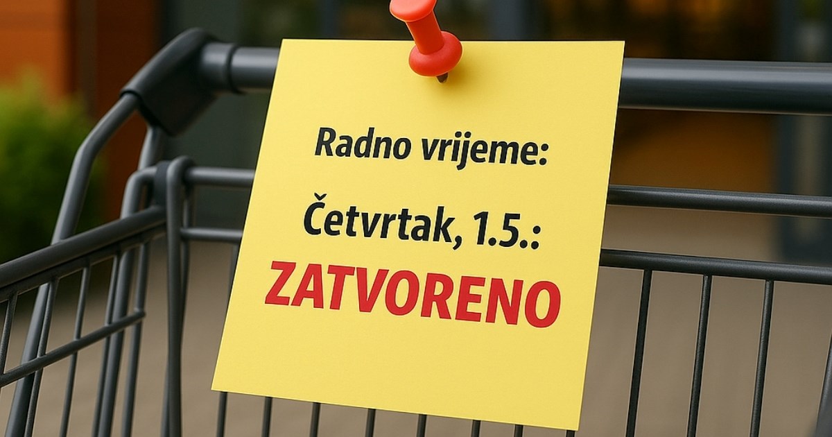 Evo kako rade trgovine i šoping-centri na Praznik rada