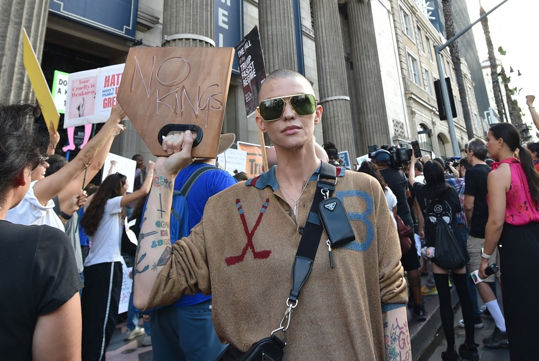 Australska glumica bila na prosvjedu protiv otkazivanja emisije Jimmyja Kimmela