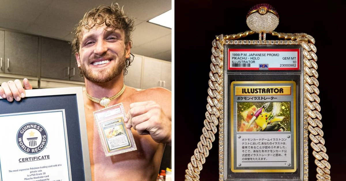 Logan Paul prodao Pokémon kartu za rekordnih 16,5 milijuna dolara