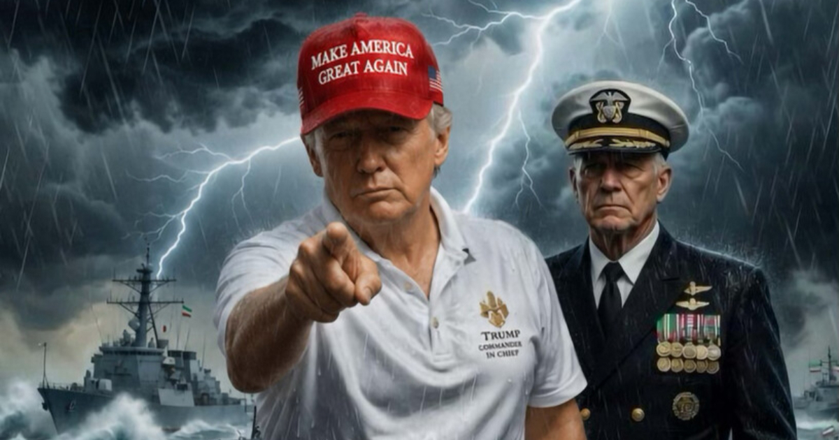 Trump objavio znakovitu AI sliku: "Zatišje pred buru"
