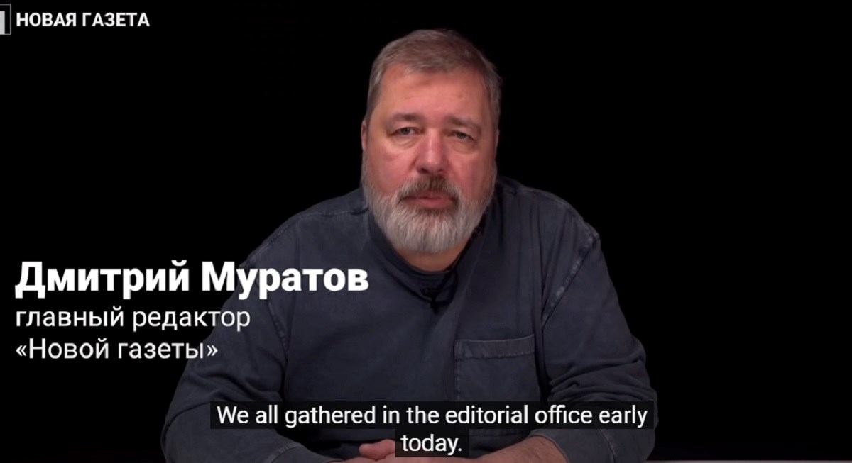 Ruski nobelovac i novinar objavio snimku: Stidim se