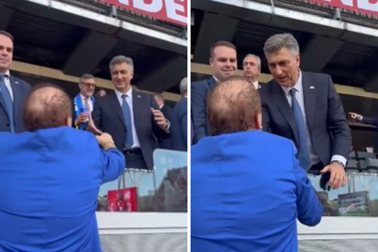 Grdović i Plenković sreli su se na tribinama u Torontu. Premijer se jako razveselio