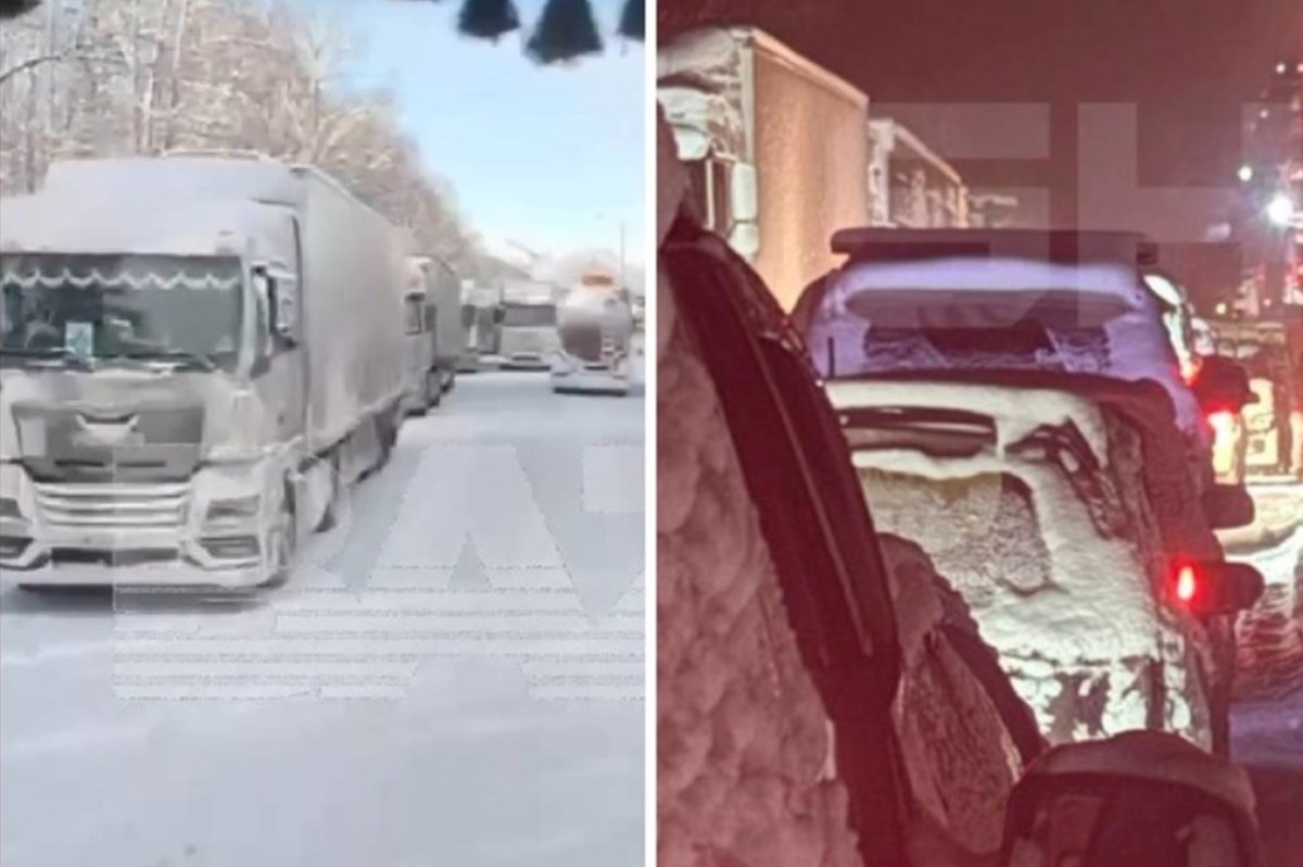 VIDEO Putnici u Sibiru 9 sati blokirani na -18°C u koloni od 85 kilometara