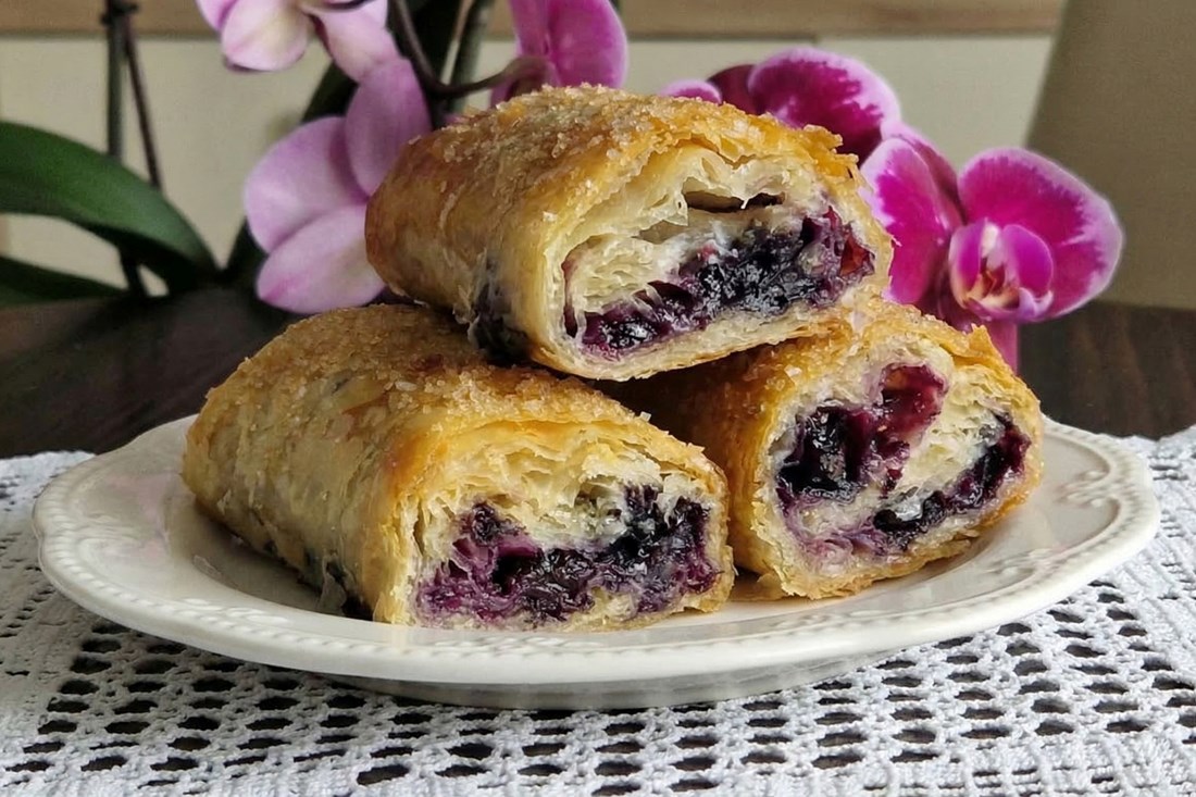 Štrudlu s borovnicama svi obožavaju, a priprema je lakša nego što mislite