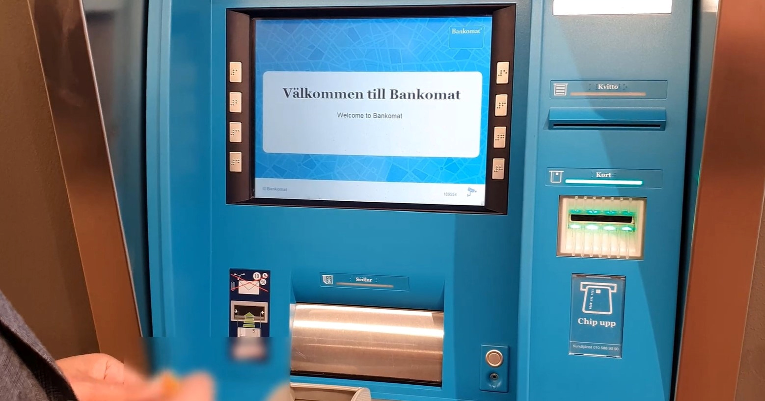 Švedskom poduzetniku blokiran pristup bankomatu jer je podizao "previše" gotovine