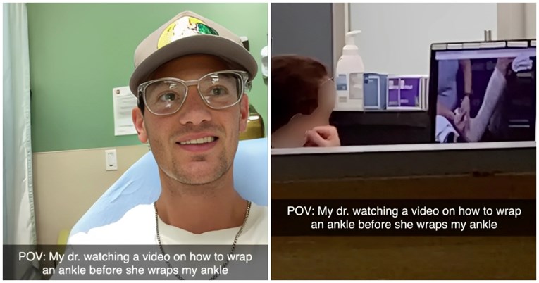 Završio u bolnici pa mnoge šokirao snimkom: "Evo što doktorica gleda na YouTubeu"