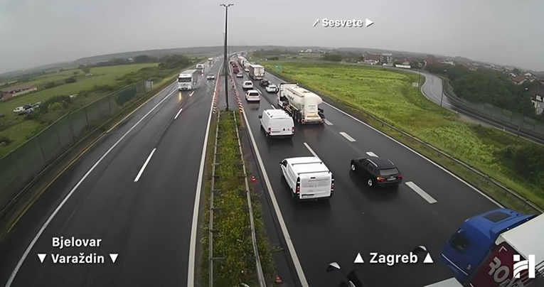 Višekilometarske kolone na A2 i A4 pred Zagrebom