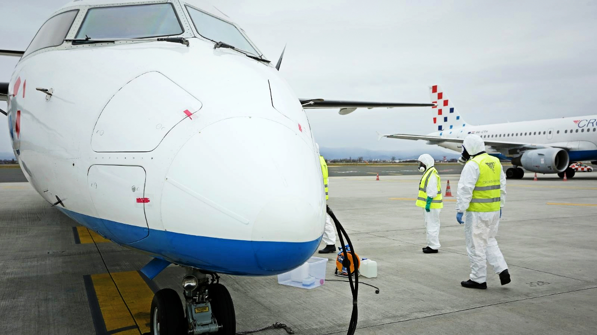 Croatia Airlines do sredine veljače na 9 međunarodnih linija. Ovo je red letenja
