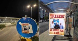 U Osijeku osvanulo više od stotinu ovakvih naljepnica: "Traženi"
