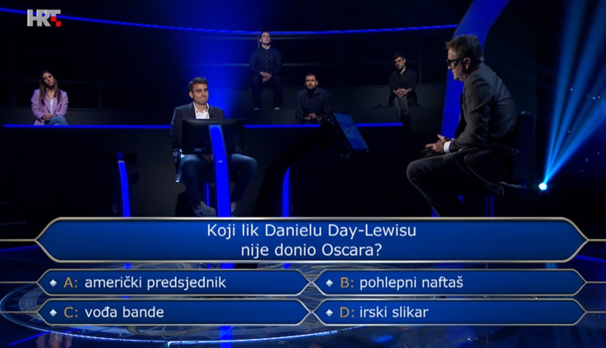 11. pitanje bilo je kobno u Milijunašu. Student medicine ispao zbog filma