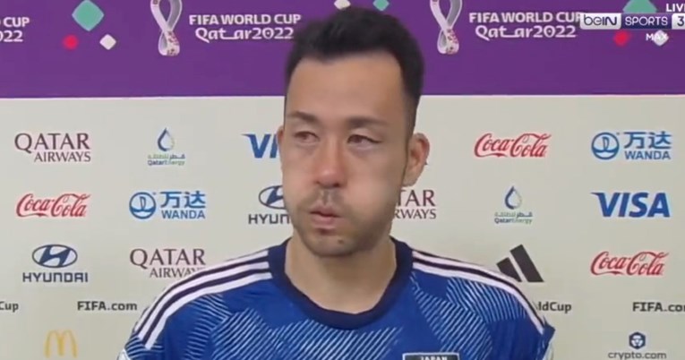 VIDEO Kapetan Japana plakao tijekom razgovora s novinarima: Hrvatska je odlična