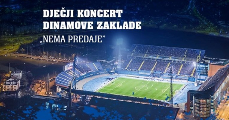 Dinamova zaklada "Nema predaje" organizira humanitarni dječji koncert