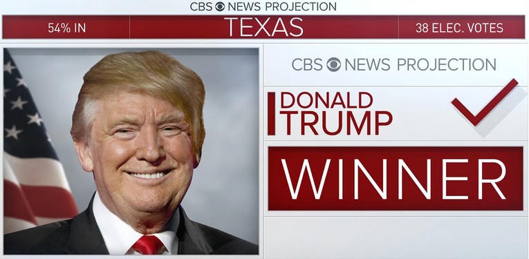 Trump osvojio Teksas