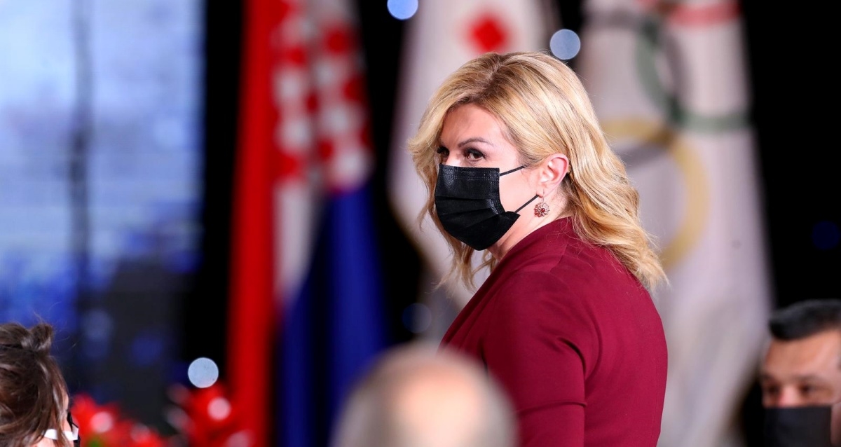 Kolinda bila na dodjeli nagrada najboljim sportašima, fotkala se s bivšim ministrom